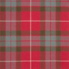 Fraser Red Weathered 10oz Tartan Fabric By The Metre